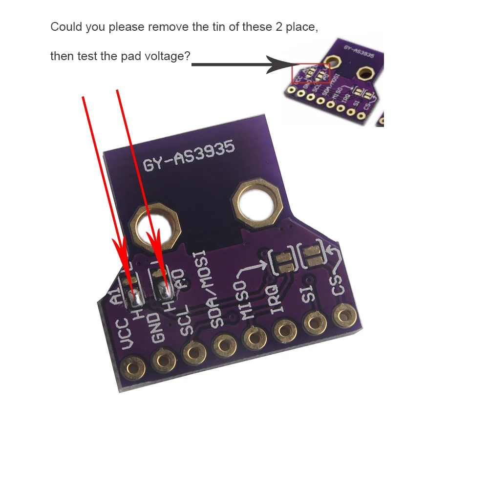 Sensor Kit Arduino - GY-AS3935 Bliksemdetector Sensormodule Digitale Donderalarm Breakout