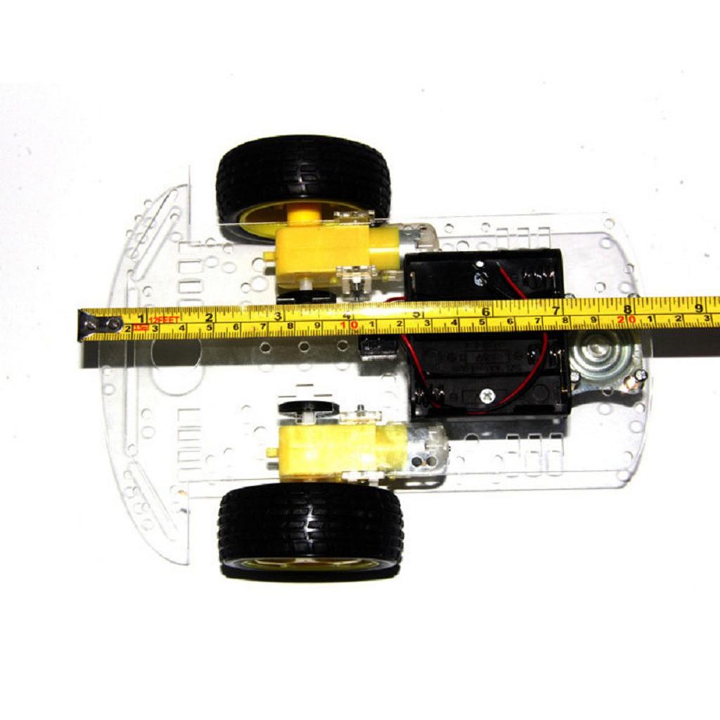 Stem Robotics Kit - 2WD robotauto-chassisbouwset met snelheidsencoder voor STEM