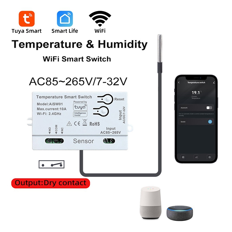 Tuya WiFi Temperatuurschakelaa - Wifi Thermostat recensie en prijs