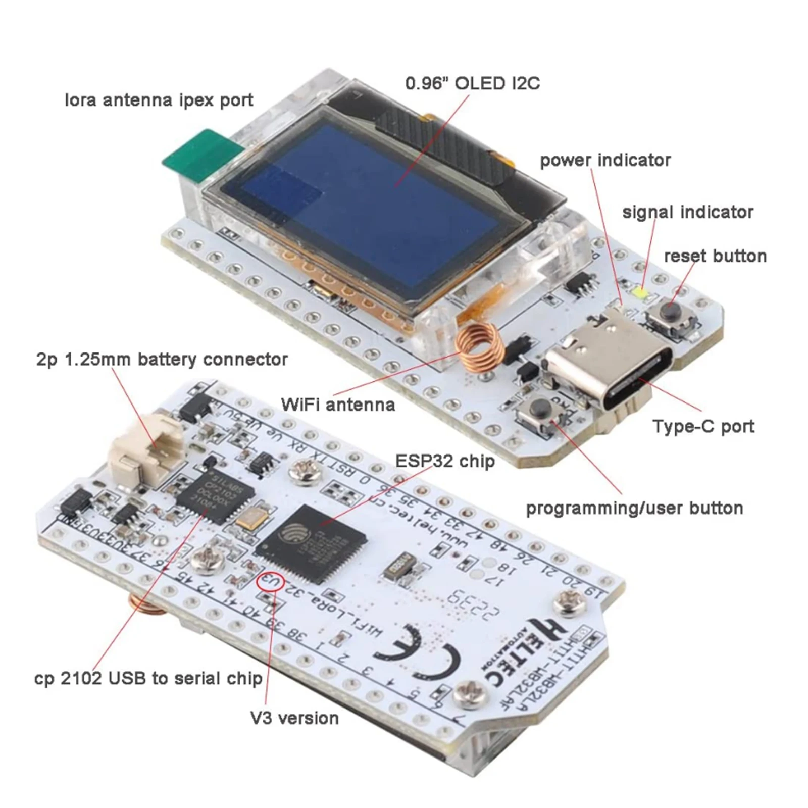 868MHz/915MHz LoRa-antennepakk - Microcontroller Kit recensie en prijs
