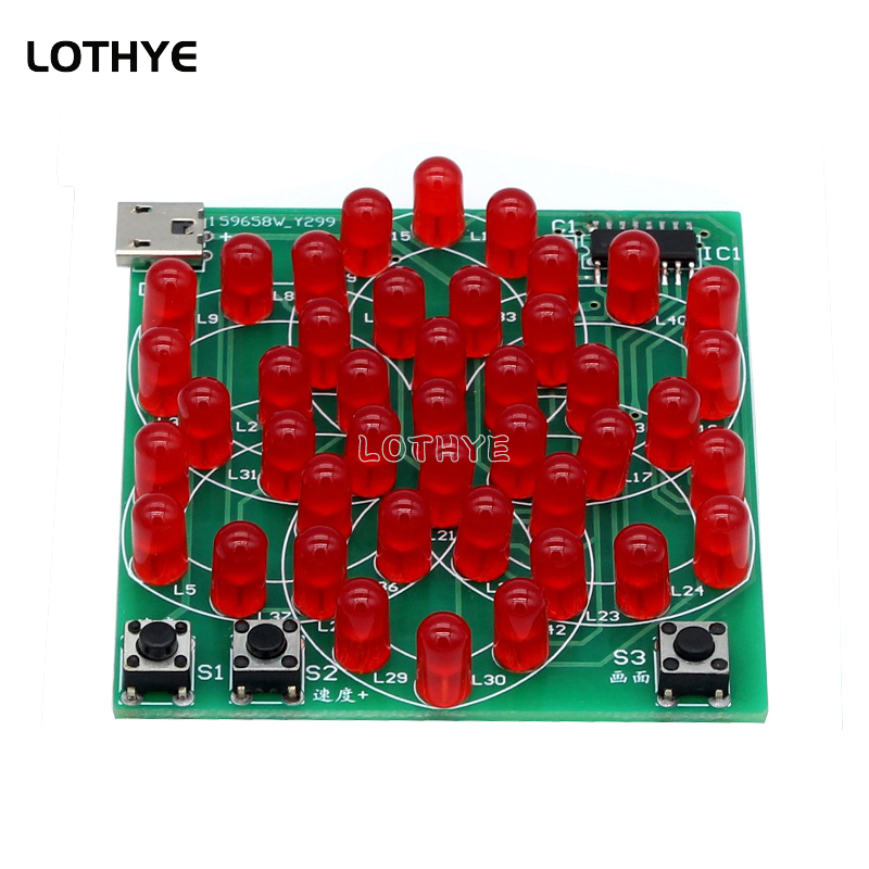 43 Led Multi-Stijl Patroon Ele - Electronics Project Kit recensie en prijs
