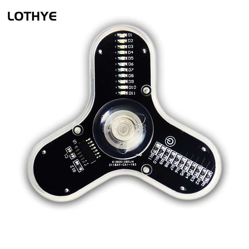 LED Fidget Spinner Vervaardigi - Electronics Project Kit recensie en prijs