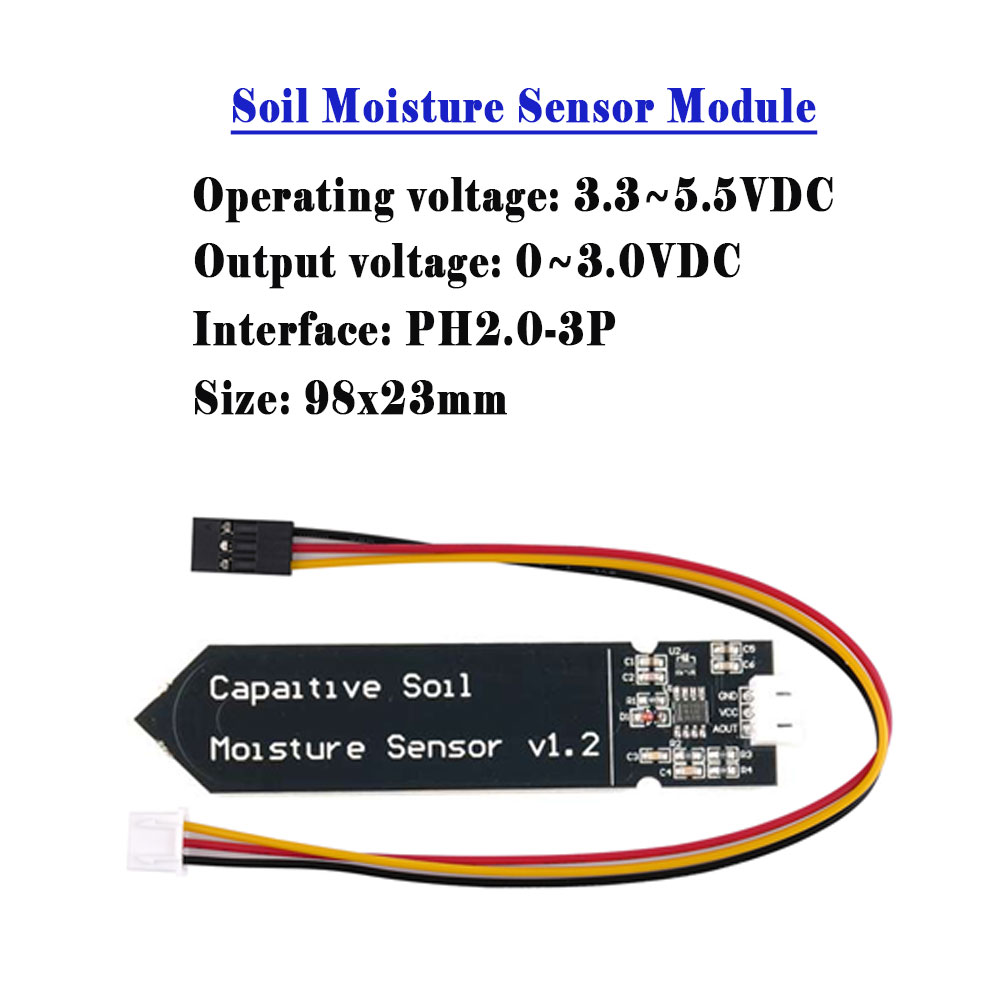 5/10PCS Capacitieve Bodemvocht - Sensor Kit Arduino recensie en prijs